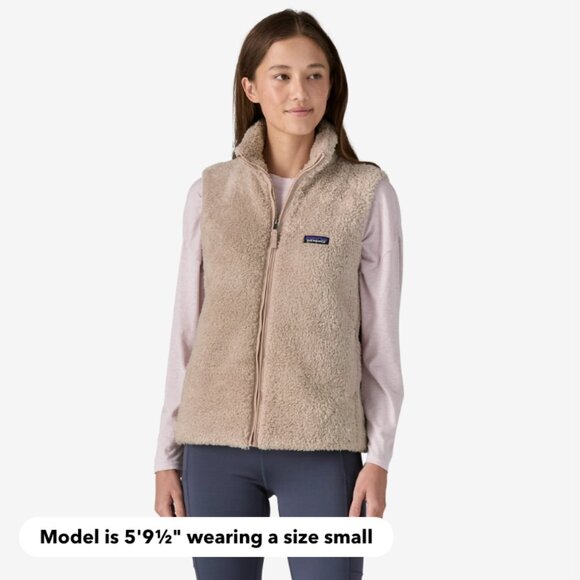 NWT Patagonia Women's Los Gatos Fleece Vest in Shroom Taupe - Picture 5 of 5